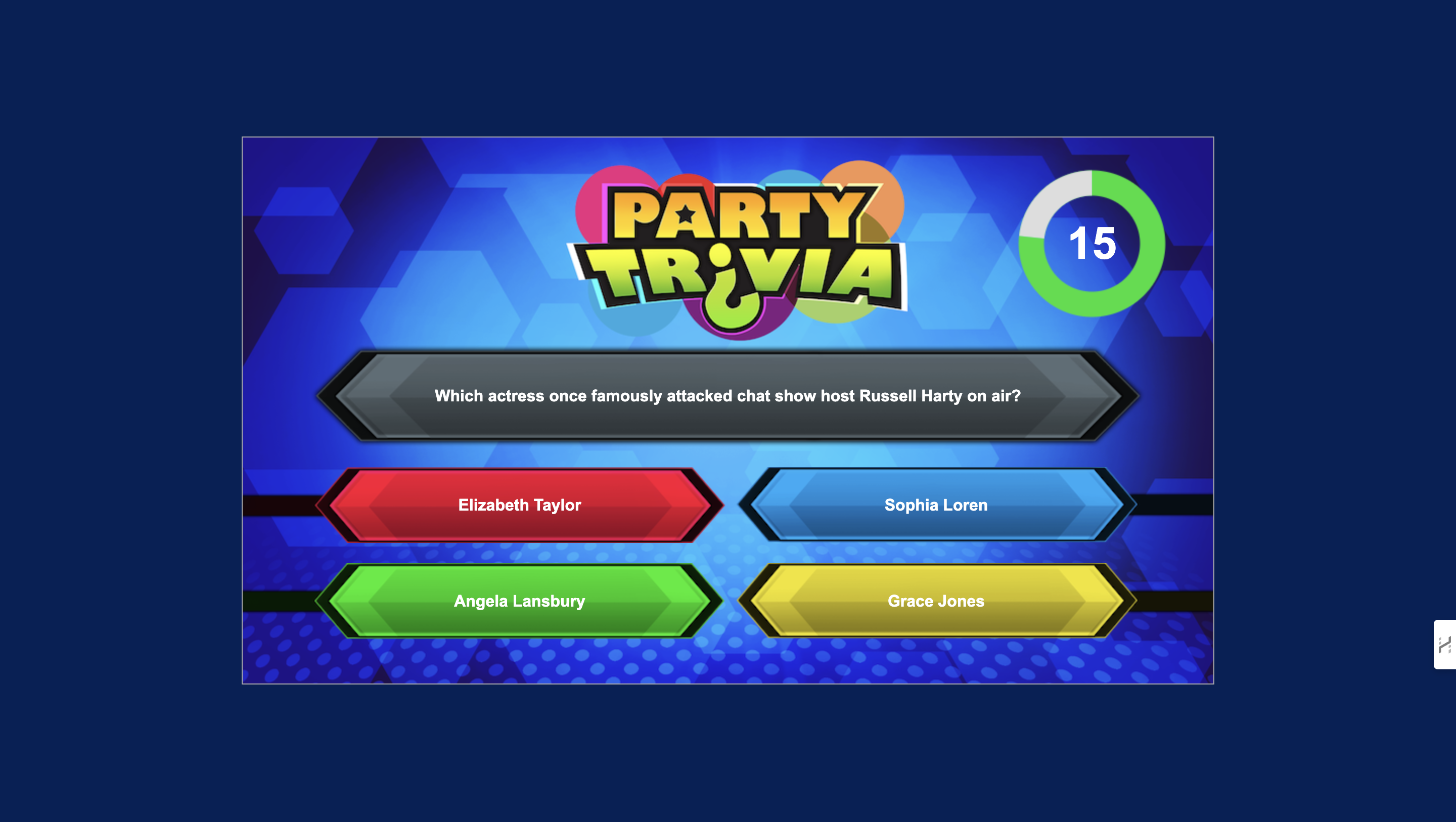 Party Trivia: Multiplayer Web Quiz Game