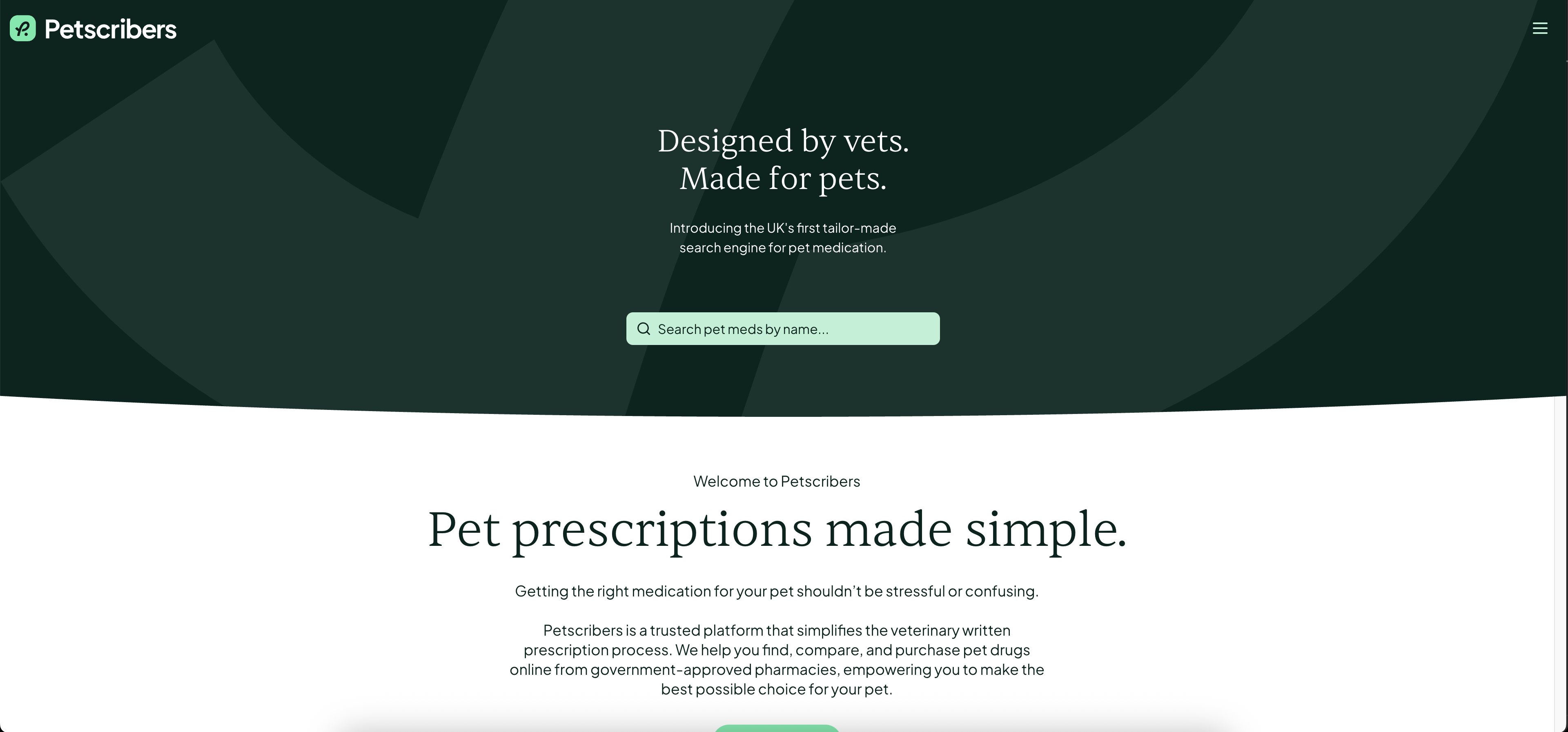 Petscribers: Pet Medication Search & Savings Platform