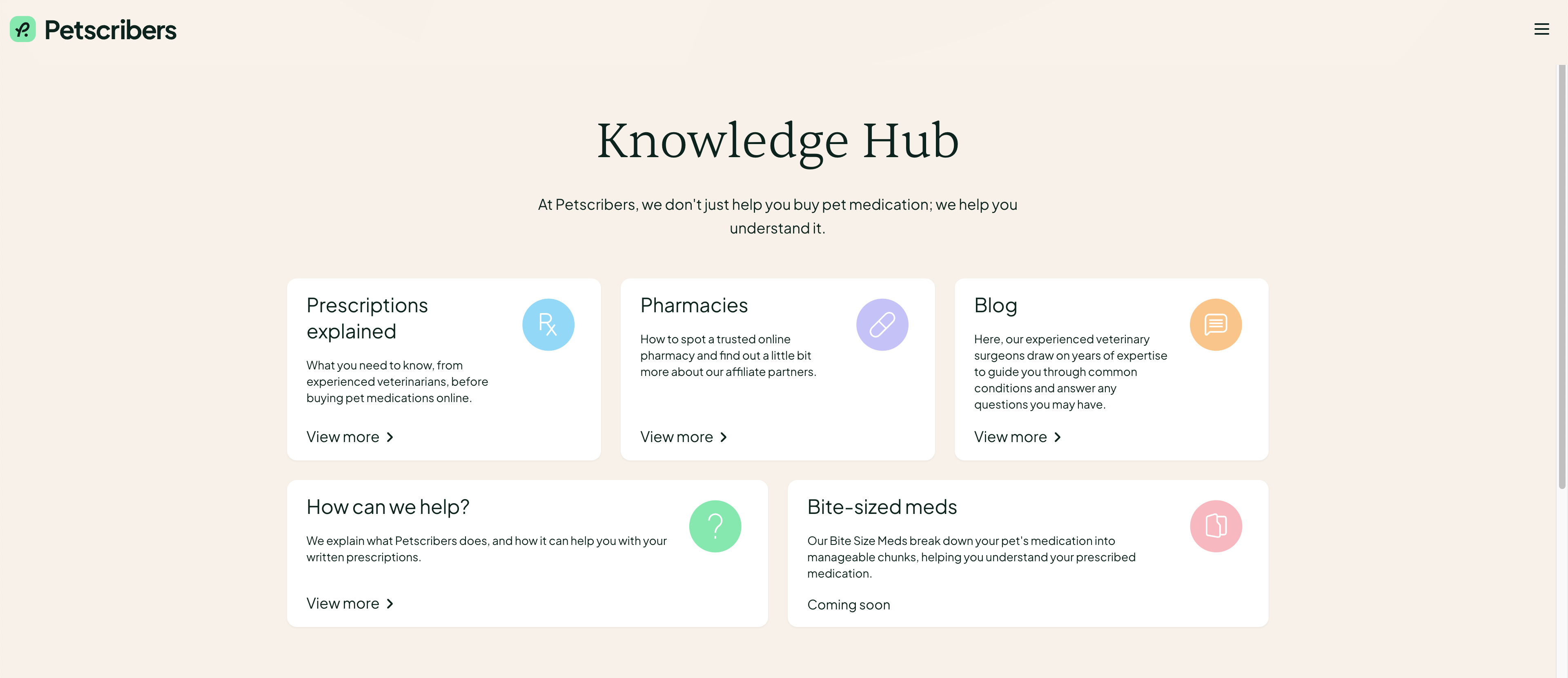 Petscribers: Pet Medication Search & Savings Platform